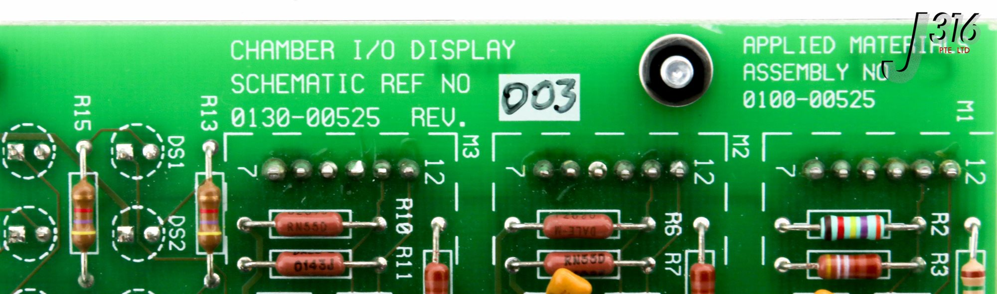 にに 27761 APPLIED MATERIALS ASSY PCB CHAMBER I/O DISPLAY 0100-00525 | eBay
